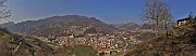 14 Dalla stalla sopra la Corna vista panoramica su Zogno